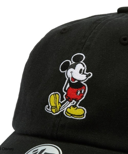 '47(フォーティーセブン)の「【47Brand】Disney ミッキーマウス A47 CLEAN UP(キャップ・キッズ・ブラック・ONE SIZE)」の4枚目の写真