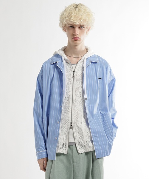 HARE(ハレ)の「【SET UP対応】PAJAMAシャツ(HARE)(シャツ/ブラウス・メンズ・ブラック/ブルー・FREE)」の13枚目の写真