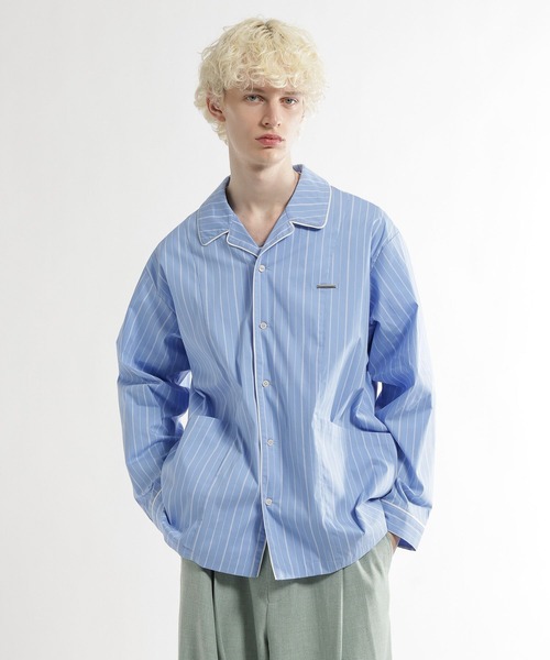 HARE(ハレ)の「【SET UP対応】PAJAMAシャツ(HARE)(シャツ/ブラウス・メンズ・ブラック/ブルー・FREE)」の15枚目の写真