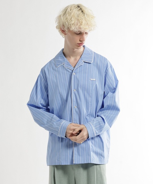 HARE(ハレ)の「【SET UP対応】PAJAMAシャツ(HARE)(シャツ/ブラウス・メンズ・ブラック/ブルー・FREE)」の16枚目の写真