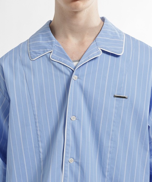 HARE(ハレ)の「【SET UP対応】PAJAMAシャツ(HARE)(シャツ/ブラウス・メンズ・ブラック/ブルー・FREE)」の20枚目の写真