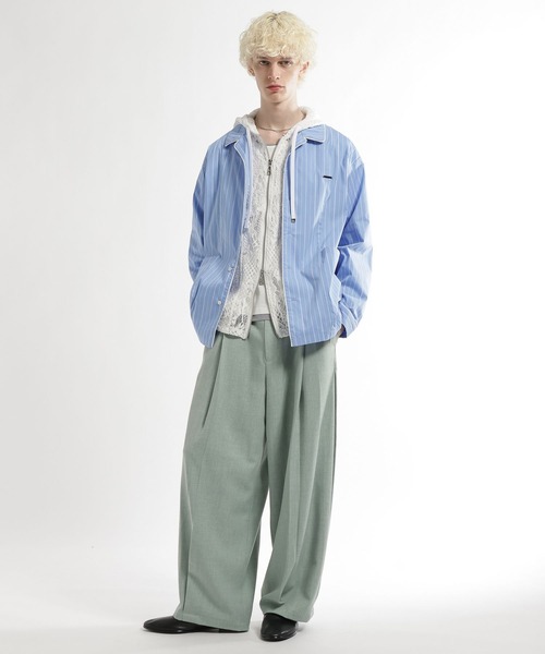 HARE(ハレ)の「【SET UP対応】PAJAMAシャツ(HARE)(シャツ/ブラウス・メンズ・ブラック/ブルー・FREE)」の8枚目の写真