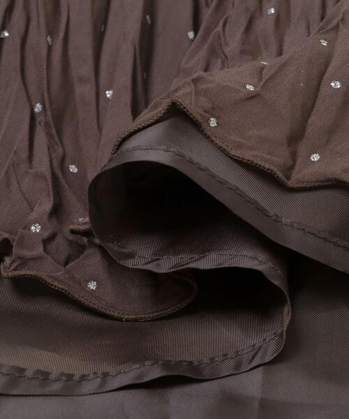 ITEMS URBANRESEARCH（アイテムズ アーバンリサーチ）の「ラメドットプリーツスカート（スカート・レディース・ネイビー/ブラウン・FREE）」の20枚目の写真