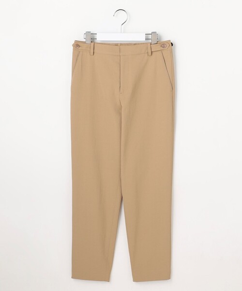 J.PRESS（ジェイプレス）の「麻シェルドライ テーパード パンツ（その他パンツ・レディース・ダークブラウン系/黄土色系/ネイビー系/アイボリー系・T17/T15/T13）」の6枚目の写真