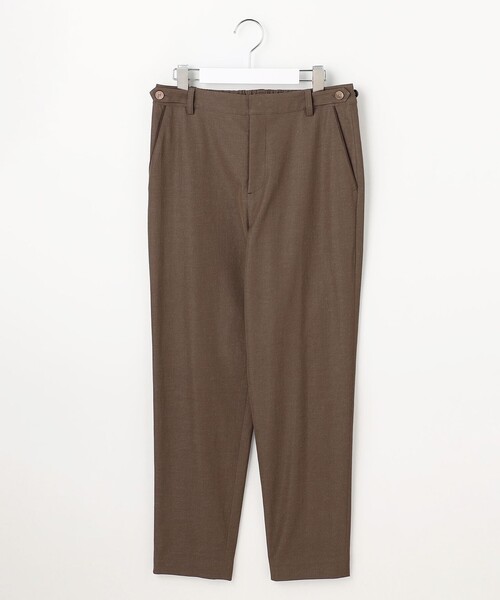 J.PRESS（ジェイプレス）の「麻シェルドライ テーパード パンツ（その他パンツ・レディース・ダークブラウン系/黄土色系/ネイビー系/アイボリー系・T17/T15/T13）」の7枚目の写真