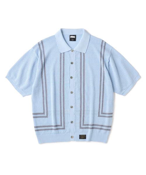 FTC（エフティーシー）の「INTARSIA KNIT SHIRT（ニット/セーター・メンズ・ブルー/ブラック/ブラウン/ホワイト・LARGE/X-LARGE/MEDIUM/SMALL）」の4枚目の写真
