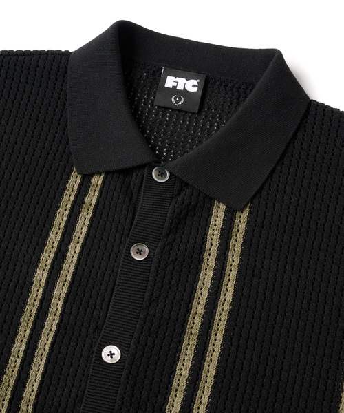 FTC（エフティーシー）の「INTARSIA KNIT SHIRT（ニット/セーター・メンズ・ブルー/ブラック/ブラウン/ホワイト・LARGE/X-LARGE/MEDIUM/SMALL）」の11枚目の写真