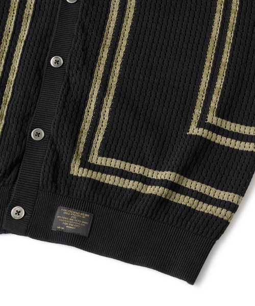 FTC（エフティーシー）の「INTARSIA KNIT SHIRT（ニット/セーター・メンズ・ブルー/ブラック/ブラウン/ホワイト・LARGE/X-LARGE/MEDIUM/SMALL）」の12枚目の写真