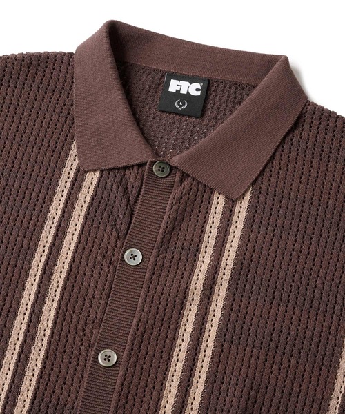 FTC（エフティーシー）の「INTARSIA KNIT SHIRT（ニット/セーター・メンズ・ブルー/ブラック/ブラウン/ホワイト・LARGE/X-LARGE/MEDIUM/SMALL）」の16枚目の写真