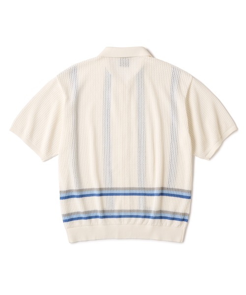 FTC（エフティーシー）の「INTARSIA KNIT SHIRT（ニット/セーター・メンズ・ブルー/ブラック/ブラウン/ホワイト・LARGE/X-LARGE/MEDIUM/SMALL）」の5枚目の写真
