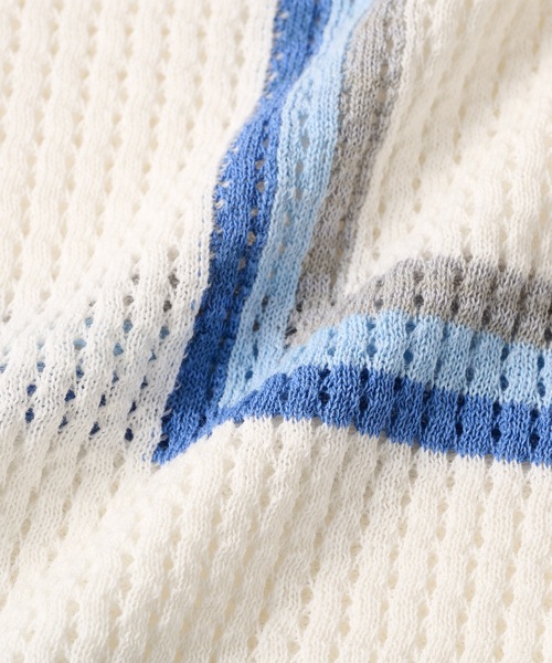 FTC（エフティーシー）の「INTARSIA KNIT SHIRT（ニット/セーター・メンズ・ブルー/ブラック/ブラウン/ホワイト・LARGE/X-LARGE/MEDIUM/SMALL）」の9枚目の写真