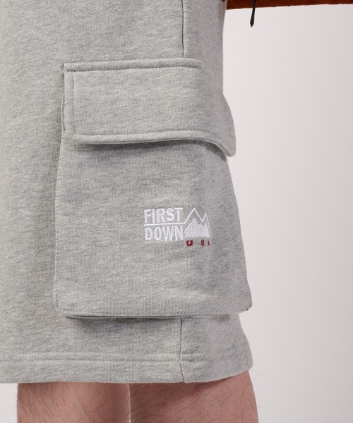 FIRST DOWN（ファーストダウン）の「スウェット カーゴショーツ（その他パンツ・メンズ・ブラック/杢グレー・L/XL/M）」の21枚目の写真