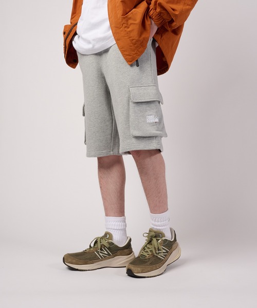 FIRST DOWN（ファーストダウン）の「スウェット カーゴショーツ（その他パンツ・メンズ・ブラック/杢グレー・L/XL/M）」の12枚目の写真
