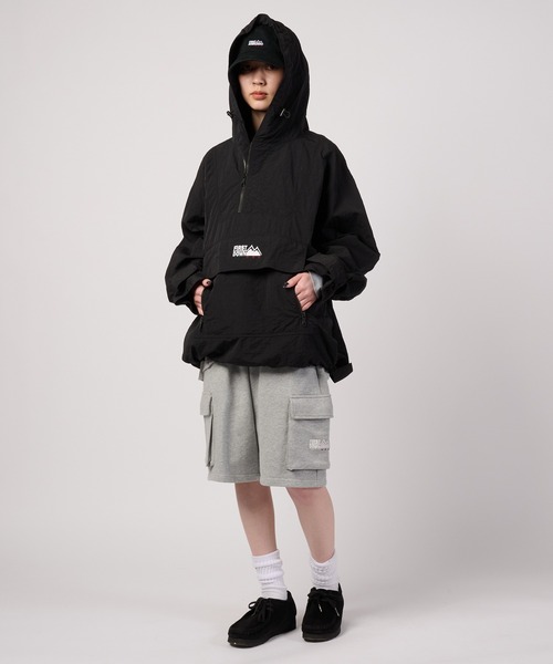 FIRST DOWN（ファーストダウン）の「スウェット カーゴショーツ（その他パンツ・メンズ・ブラック/杢グレー・L/XL/M）」の15枚目の写真