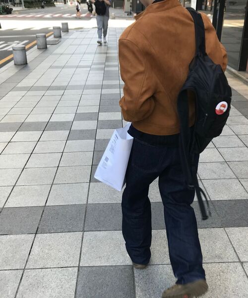 MUSINSA STANDARD WOMAN（ムシンサスタンダードウーマン）の「ウィメンズ シンセティックスエード レーサージャケット [ブラウン]（ライダースジャケット・レディース・その他・X-SMALL/SMALL/MEDIUM/LARGE）」の14枚目の写真