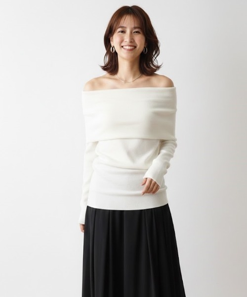 Lana821(ラナハニー)の「ドレープタートルネックニット(ニット/セーター・レディース・アイボリー/ブラック/ベージュ/グレー/ブラウン・FREE)」の16枚目の写真