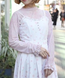 axes femme | アソート柄シアーインナー(Tシャツ/カットソー)