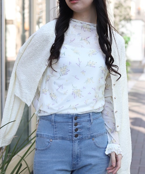 axes femme（アクシーズファム）の「アソート柄シアーインナー（Tシャツ/カットソー・レディース・その他1/その他2・FREE）」の2枚目の写真