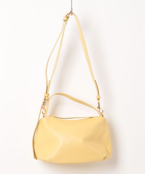 Scrap Book（スクラップブック）の「【Scrap Book】ロングベルトショルダー（ショルダーバッグ・レディース・ブラック/ホワイト/イエロー/オレンジ・FREE）」の3枚目の写真