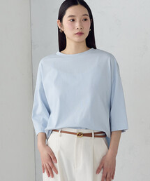 COMME CA ISM（コムサイズム）の「【接触冷感】7分袖 カットソー（Tシャツ/カットソー）」