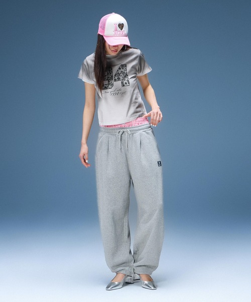 X-girl（エックスガール）の「I LOVE X-GIRL TRUCKER CAP（キャップ・レディース・ブラック/ブラウン/ピンク・ONE SIZE）」の15枚目の写真