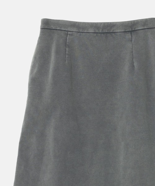 LE CIEL BLEU（ルシェルブルー）の「ウォッシュドスウェットスカートラッフルヘム / Washed Sweat Skirt Ruffle Hem（スカート・レディース・ブラック/グレー・36/38/34）」の18枚目の写真