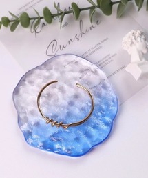 almo（アルモ）の「【Bls】【ZA】【Bling Leads】水面柄 コースター(BL)（インテリア雑貨）」