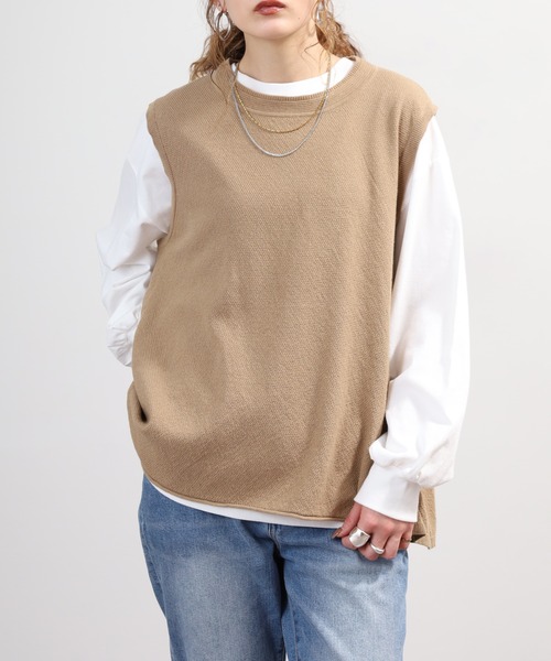 SO（エスオー）の「ベスト（ベスト・レディース・ベージュ・F）」の8枚目の写真