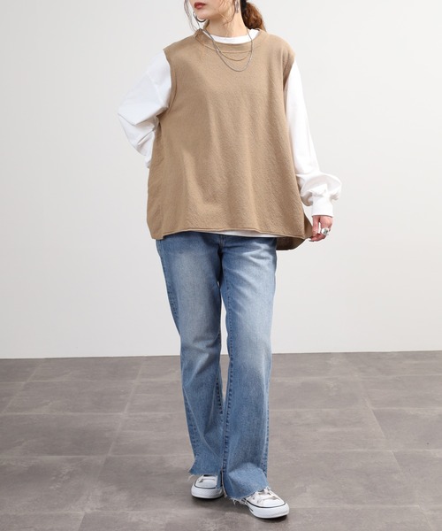 SO（エスオー）の「ベスト（ベスト・レディース・ベージュ・F）」の2枚目の写真