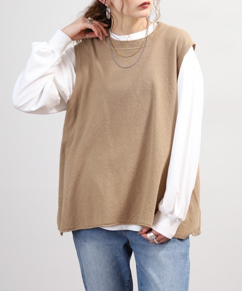 SO（エスオー）の「ベスト（ベスト・レディース・ベージュ・F）」の9枚目の写真