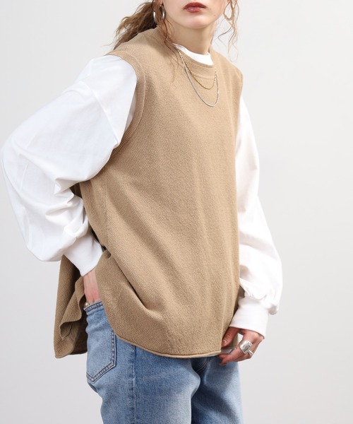 SO（エスオー）の「ベスト（ベスト・レディース・ベージュ・F）」の12枚目の写真