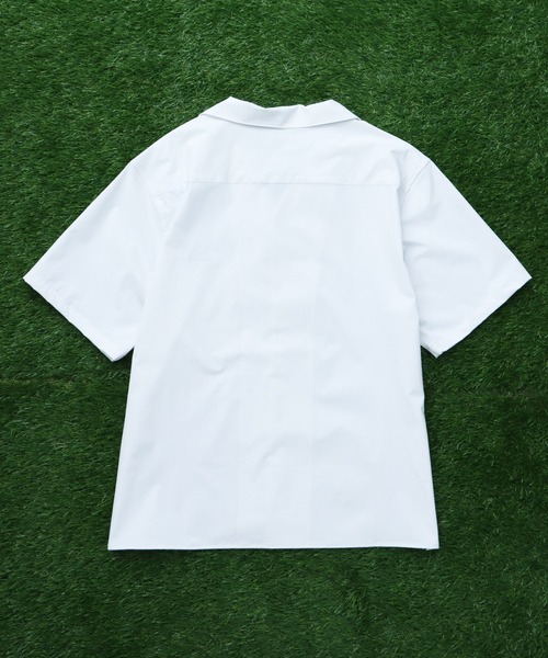 The Endless Summer（エンドレスサマー）の「TES COMFORT SHIRT / 半袖シャツ（シャツ/ブラウス・メンズ・チャコール/サックスブルー/ブラック/ホワイト・X-LARGE/LARGE/MEDIUM/SMALL）」の18枚目の写真