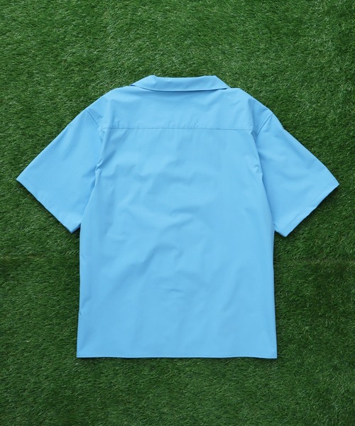The Endless Summer（エンドレスサマー）の「TES COMFORT SHIRT / 半袖シャツ（シャツ/ブラウス・メンズ・チャコール/サックスブルー/ブラック/ホワイト・X-LARGE/LARGE/MEDIUM/SMALL）」の12枚目の写真