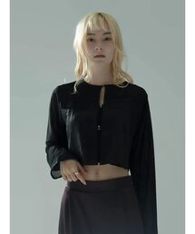 GLOSSY SHEER BOLERO