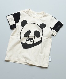 JIPPON（ジポン）の「【JIPPON 日本製】半袖パッチワークパンダT（Tシャツ/カットソー）」