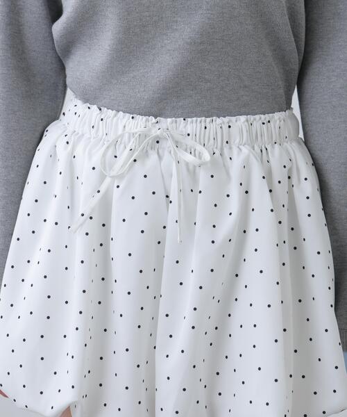 FREE'S MART（フリーズマート）の「◆インナーパンツ付バルーンミニスカート（スカート・レディース・ホワイト/ホワイト系その他/ブラック系その他/ブラック系その他2・FREE）」の11枚目の写真