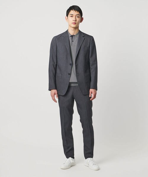 UNITED ARROWS(ユナイテッドアローズ)の「デニムライク ノープリーツ パンツ UA COZY ウォッシャブル ヨコストレッチ 防しわ(スラックス・メンズ・ネイビー・L/M/S/XXXL/XXL/XL)」の19枚目の写真