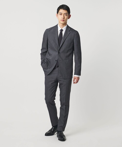 UNITED ARROWS(ユナイテッドアローズ)の「デニムライク ノープリーツ パンツ UA COZY ウォッシャブル ヨコストレッチ 防しわ(スラックス・メンズ・ネイビー・L/M/S/XXXL/XXL/XL)」の20枚目の写真