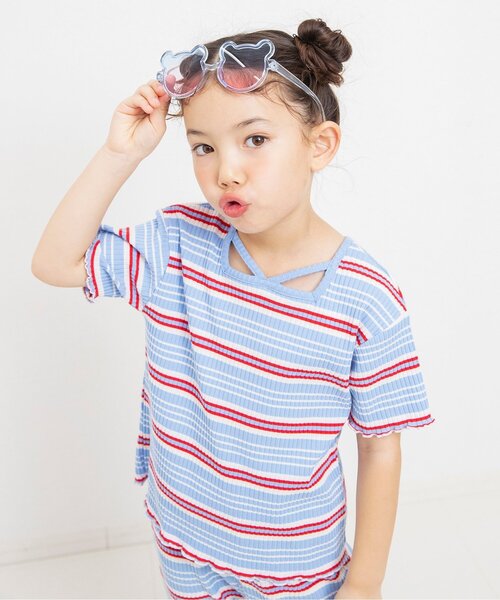 BREEZE（ブリーズ）の「【UVカット】サングラス(クマ・クリアブルー)（サングラス・キッズ・マルチ・FREE）」の9枚目の写真