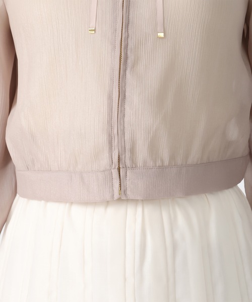 MISCH MASCH（ミッシュマッシュ）の「2026春夏新作 ラメシアーパーカー（パーカー・レディース・モカ/ピンク/ホワイト/ブラック・ﾌﾘ-）」の17枚目の写真