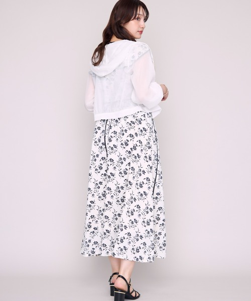 MISCH MASCH(ミッシュマッシュ)の「2026春夏新作 ラメシアーパーカー(パーカー・レディース・モカ/ピンク/ホワイト/ブラック・フリ-)」の15枚目の写真
