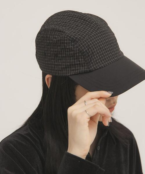 KBF（ケイビーエフ）の「チェックCAP（キャップ・レディース・ブラック/ブラウン・ONE）」の10枚目の写真