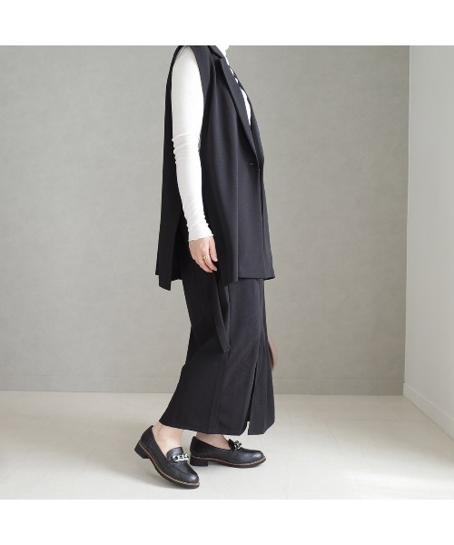 Pointer(shoes)(ポインター)の「【本革・軽量】チェーンモチーフ3.5cmヒールローファー(ローファー・レディース・シルバー/ライトブラウン/ブラック/ホワイト・24.5cm/24cm/23.5cm/23cm/22.5cm/22cm)」の13枚目の写真