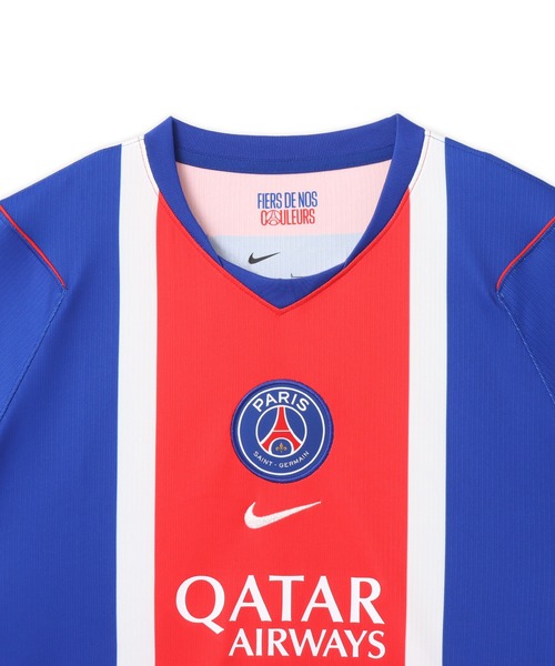 NIKE（ナイキ）の「NIKE PSG M NK Dri-FIT Jersey SS Stadium Home / ナイキ PSG ドライフィット ジャージー SS スタジアム ホーム【SP】（ジャージ・メンズ・ブルー・XL/XXL/L/M）」の3枚目の写真