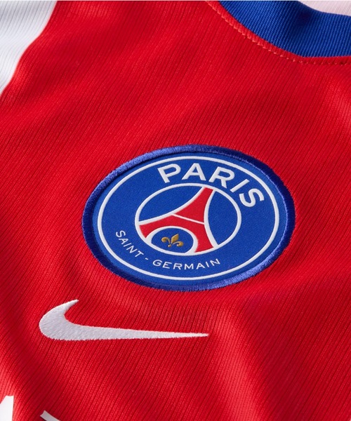 NIKE（ナイキ）の「NIKE PSG M NK Dri-FIT Jersey SS Stadium Home / ナイキ PSG ドライフィット ジャージー SS スタジアム ホーム【SP】（ジャージ・メンズ・ブルー・XL/XXL/L/M）」の4枚目の写真
