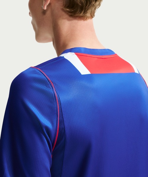 NIKE（ナイキ）の「NIKE PSG M NK Dri-FIT Jersey SS Stadium Home / ナイキ PSG ドライフィット ジャージー SS スタジアム ホーム【SP】（ジャージ・メンズ・ブルー・XL/XXL/L/M）」の7枚目の写真