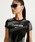NIKE�i�i�C�L�j�́u�i�C�L �X�|�[�c�E�F�A �`�� �j�b�g �E�B�����Y �X���� �N���b�v�h T�V���c /  Nike Sportswear Chill Knit Women's Slim Cropped T-Shirt IR7845-010 Black�iT�V���c/�J�b�g�\�[�j�v�b�u���b�N