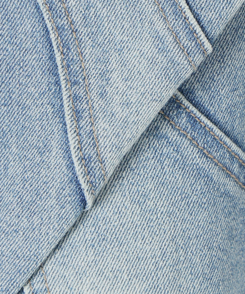 NOCTO ARCHIVE(ノクトアーカイブ)の「NOCTO ARCHIVE/ノクト アーカイブ Biascut Wide Flare Denim(デニムパンツ・メンズ・ブラック系その他/ブルー・MEDIUM/LARGE)」の6枚目の写真