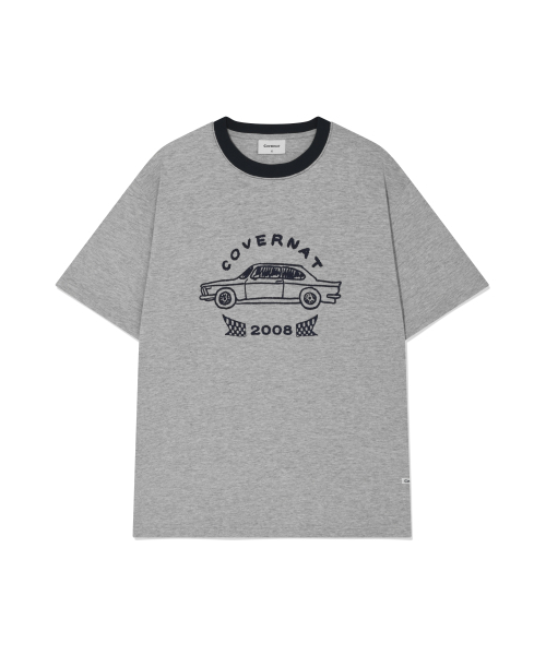 COVERNAT（カバーナット）の「スラブヴィンテージカーグラフィックTシャツメランジグレー（Tシャツ/カットソー・メンズ・その他・XX-LARGE/MEDIUM/LARGE/X-LARGE/X-SMALL/SMALL）」の2枚目の写真