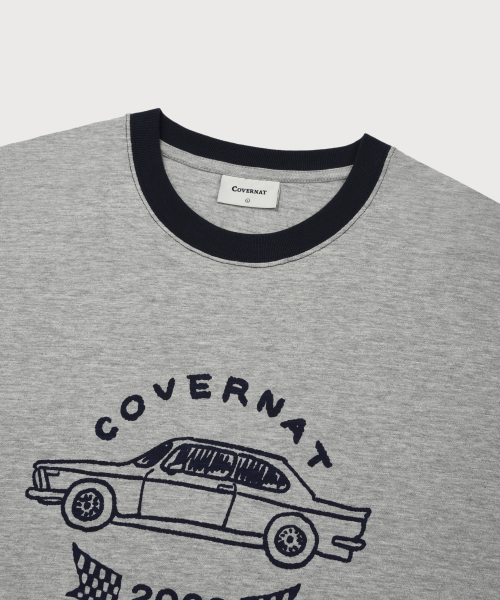 COVERNAT（カバーナット）の「スラブヴィンテージカーグラフィックTシャツメランジグレー（Tシャツ/カットソー・メンズ・その他・XX-LARGE/MEDIUM/LARGE/X-LARGE/X-SMALL/SMALL）」の7枚目の写真